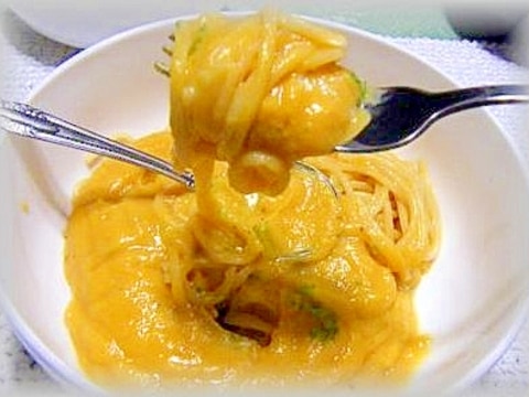 ノンオイルでも濃厚 バナーナッツnoクリームパスタ